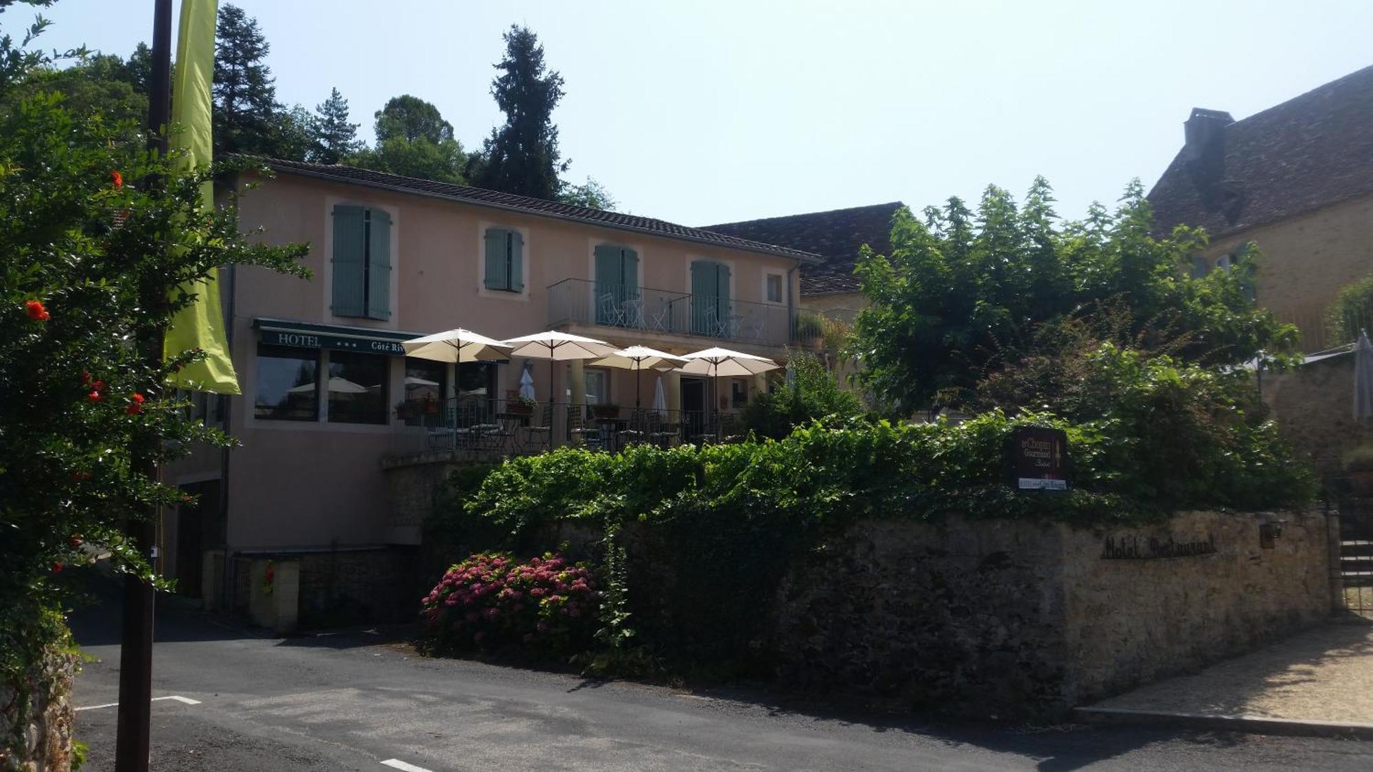 Hotel-Restaurant Cote Rivage Badefols-sur-Dordogne Ngoại thất bức ảnh